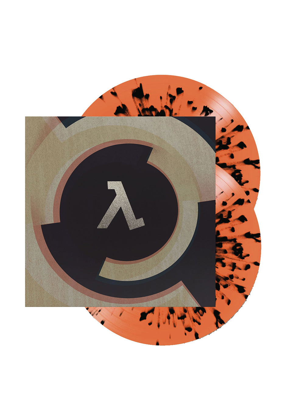 Half-Life - Half-Life: Alyx OST Ltd. Orange w/ Black Indie Exclusive - Splattered 2 Vinyl | Neutral-Image