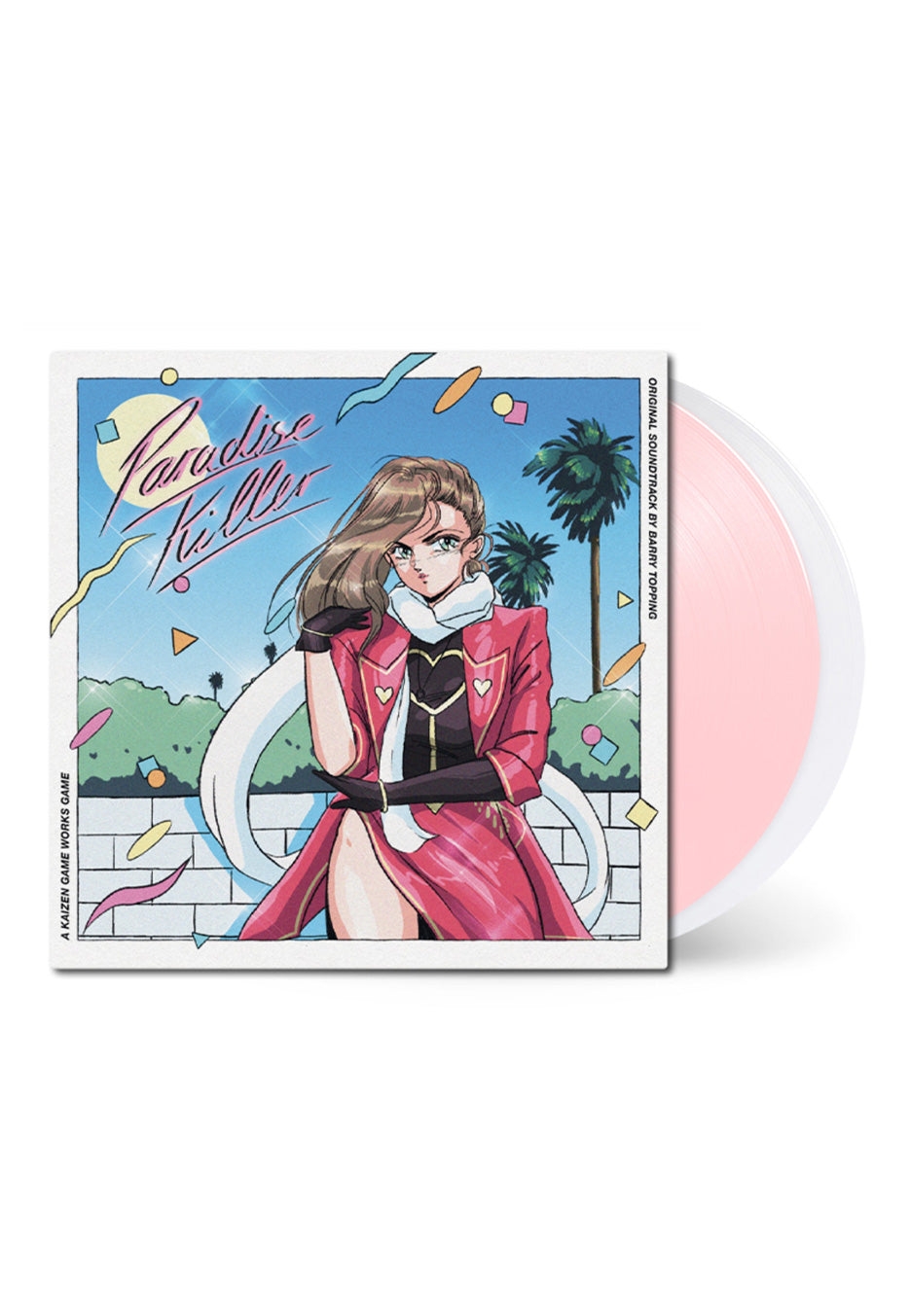 Paradise Killer - Paradise Killer OST (Barry "Epoch" Topping) Ltd. Rose & Clear - Colored 2 Vinyl | Neutral-Image