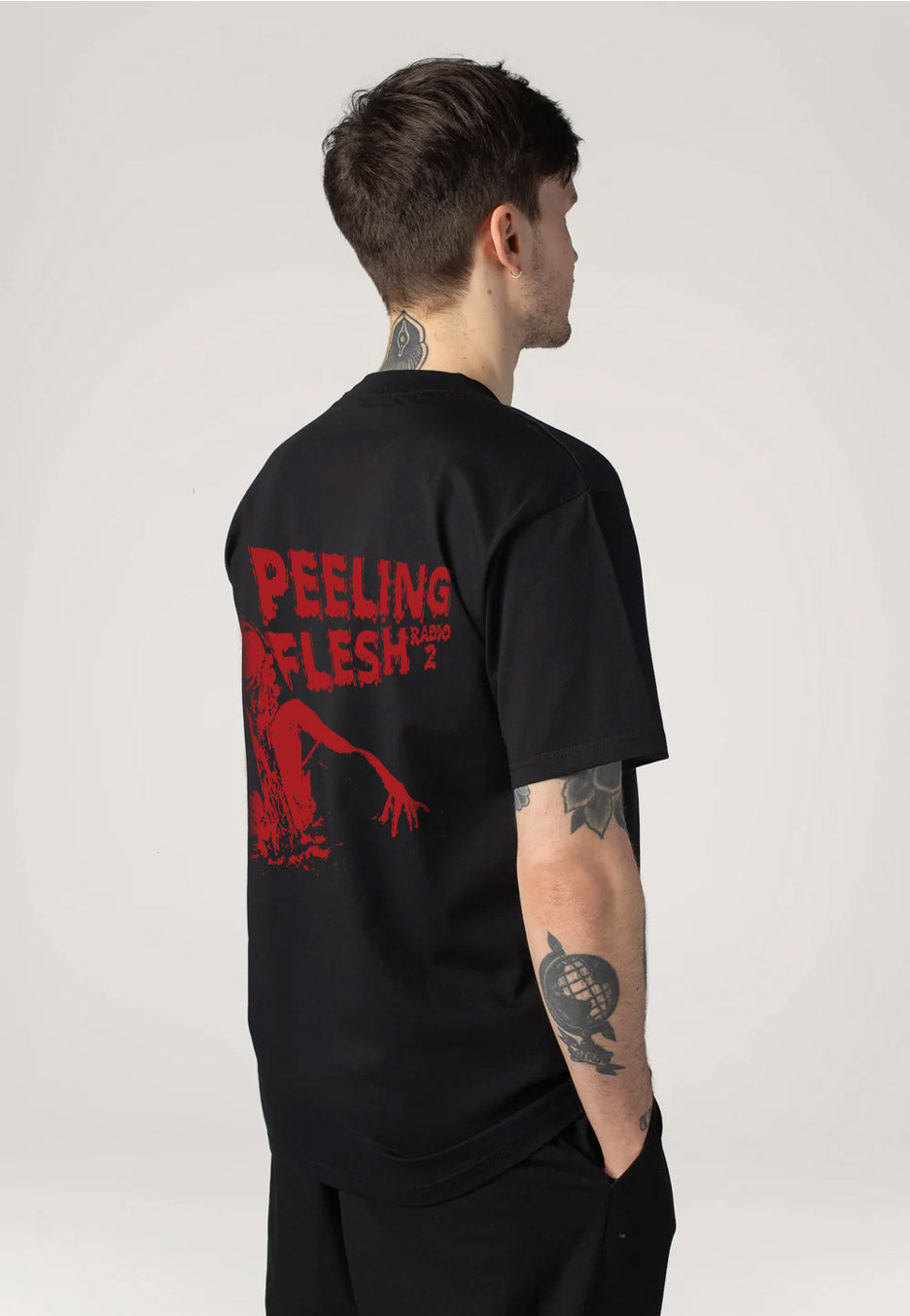 Peeling Flesh - PF Radio 2 Album Artwork - T-Shirt | Men-Image