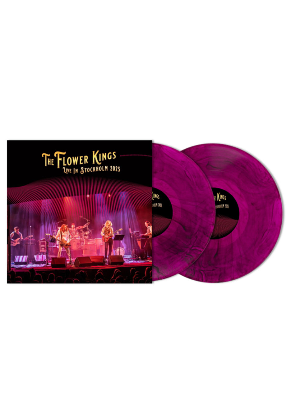 The Flower Kings - Live In Stockholm 2025 Ltd. Violet w/ Black Smoke - Colored 2 Vinyl | Neutral-Image
