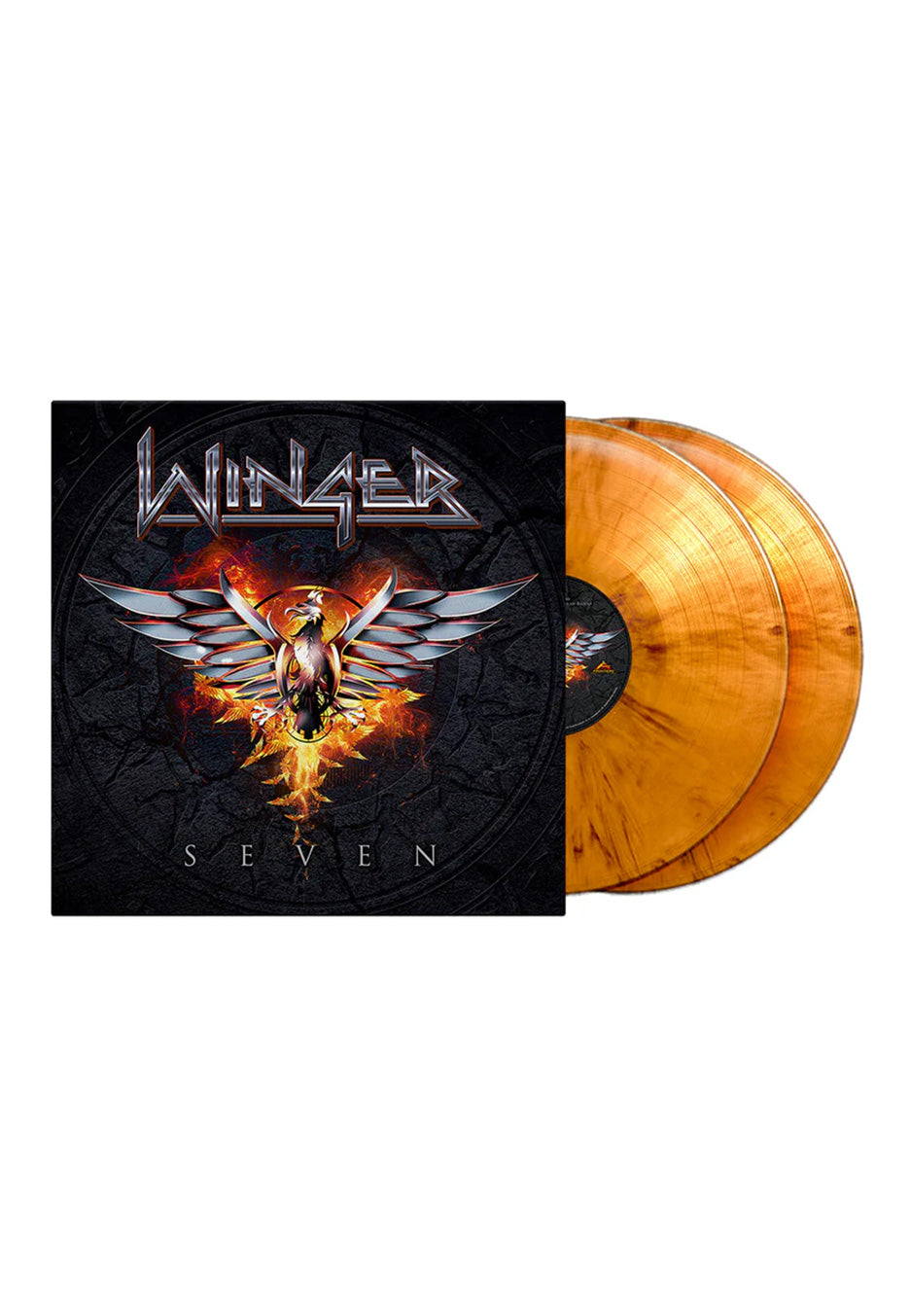 Winger - Seven Ltd. Orange - Marbled 2 Vinyl | Neutral-Image