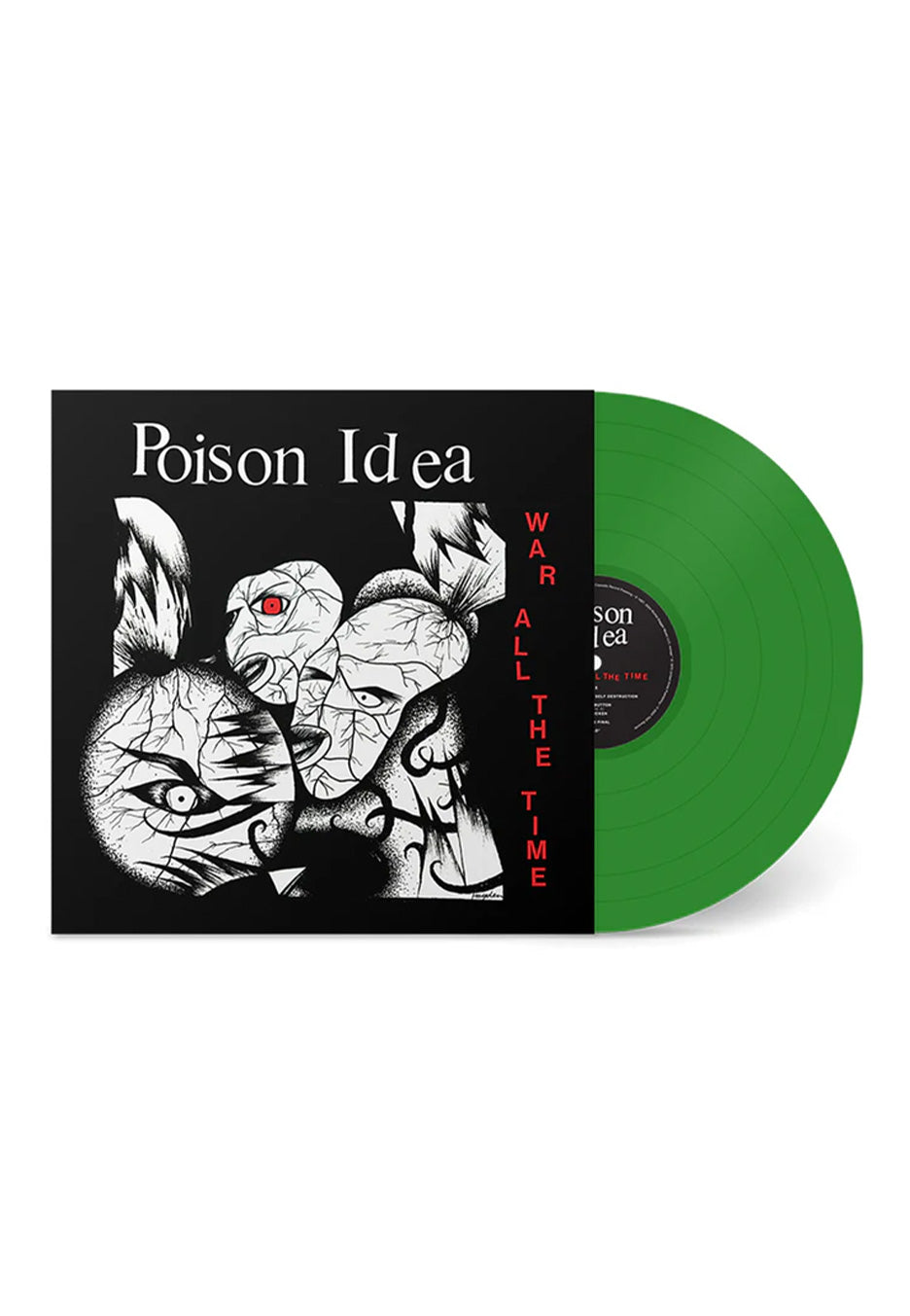 Poison Idea - War All The Time Ltd. Green - Colored Vinyl | Neutral-Image