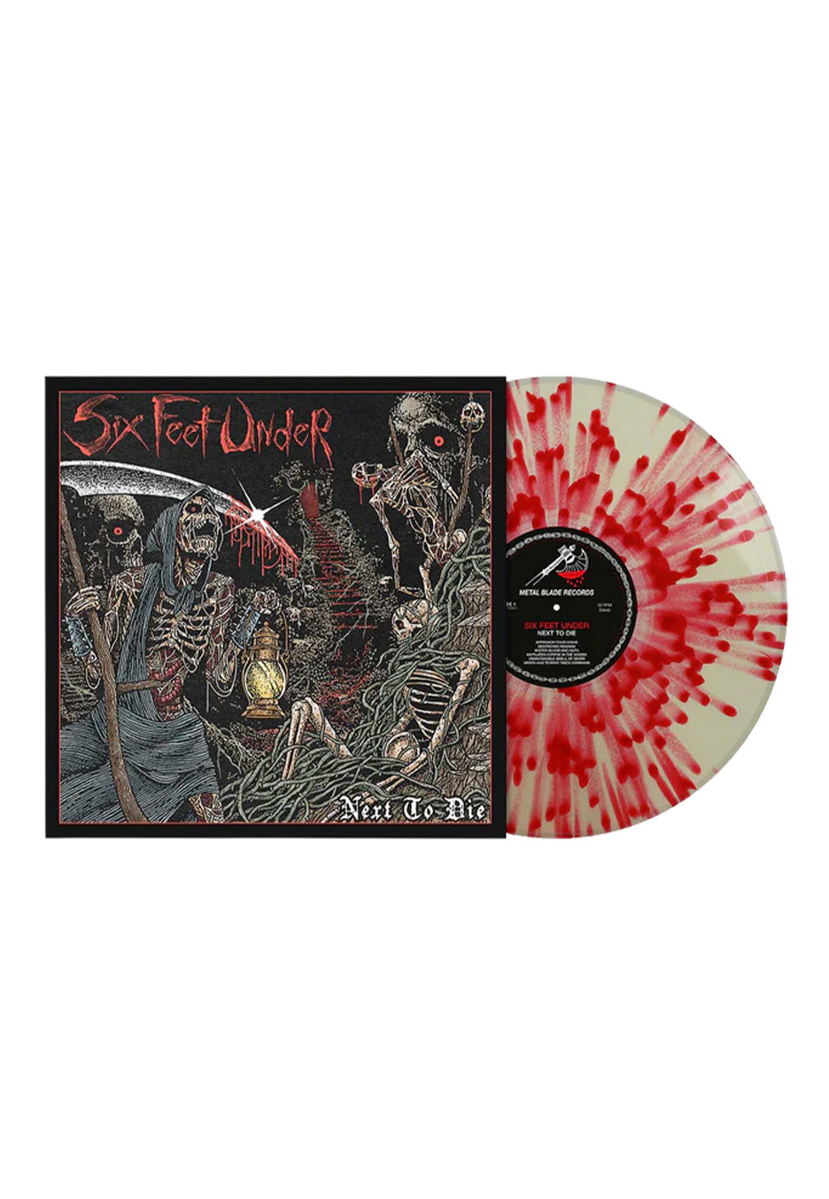 Six Feet Under - Next To Die Ltd. Blood - Splattered Vinyl | Neutral-Image
