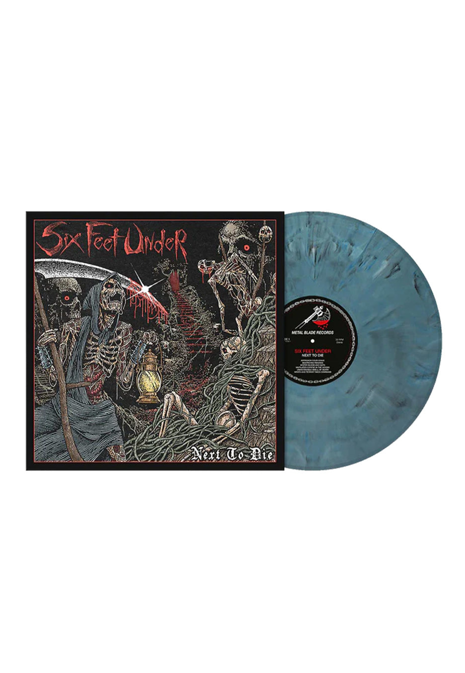 Six Feet Under - Next To Die Ltd. Blue/Grey - Marbled Vinyl | Neutral-Image
