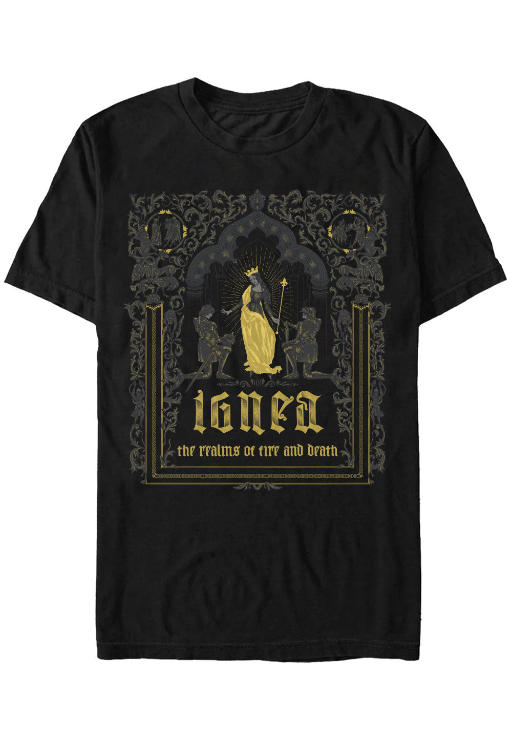 Ignea - The Realms Of Fire And Death - T-Shirt | Neutral-Image