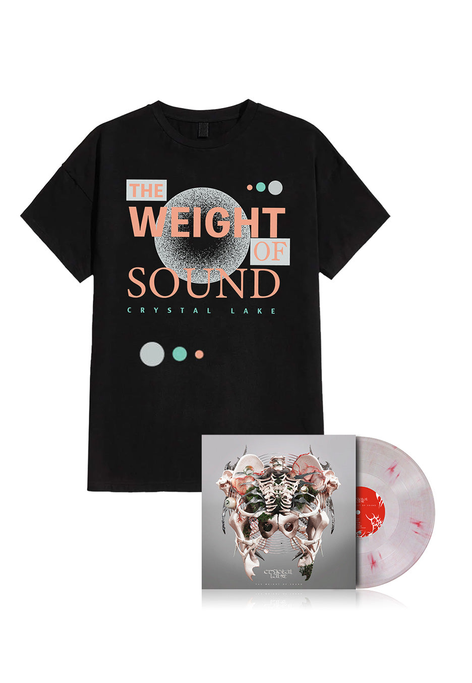 Crystal Lake - The Weight Of Sound Colored Vinyl Special Pack - T-Shirt