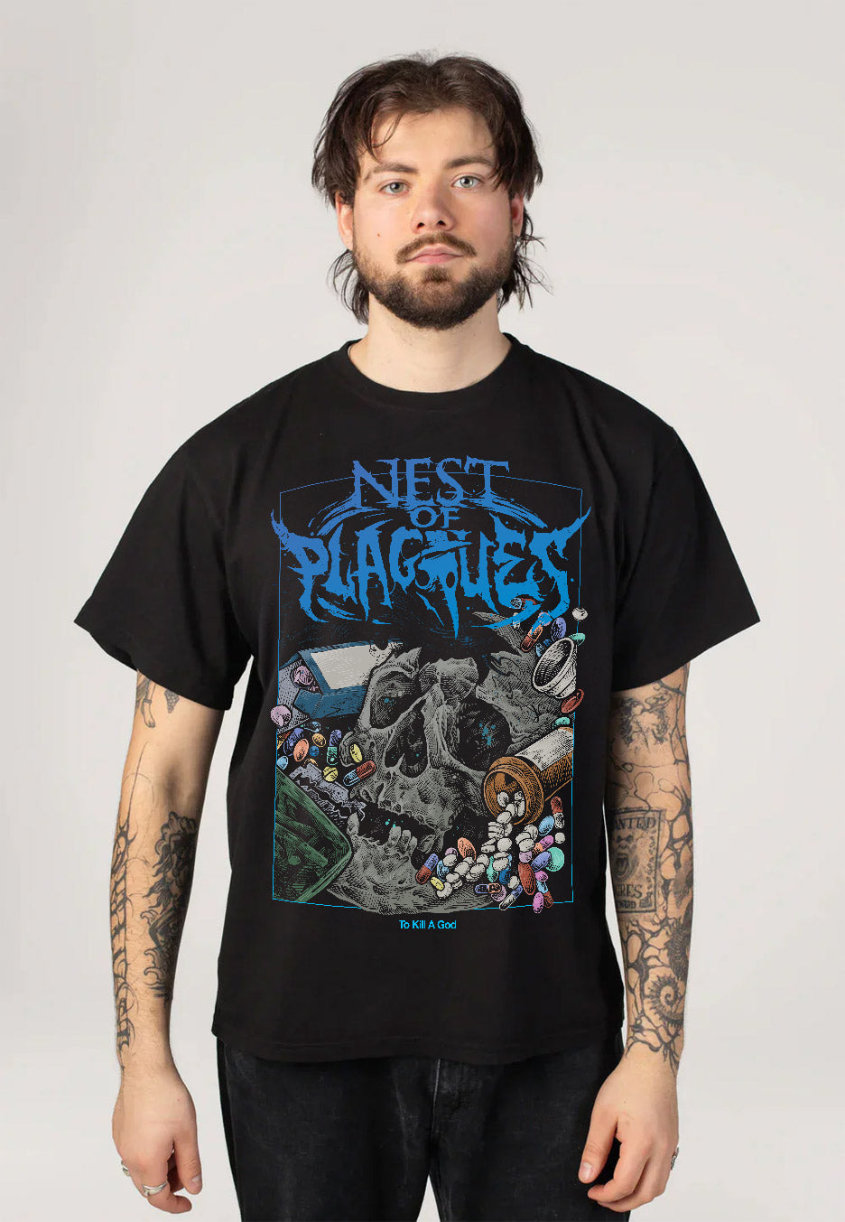 Nest Of Plagues - To Kill A God - T-Shirt | Men-Image