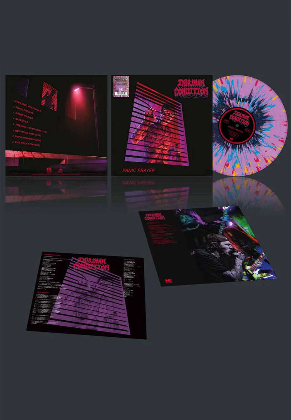 Inhuman Condition - Panic Prayer Ltd. Purple w/ Multi - Splattered Vinyl | Neutral-Image