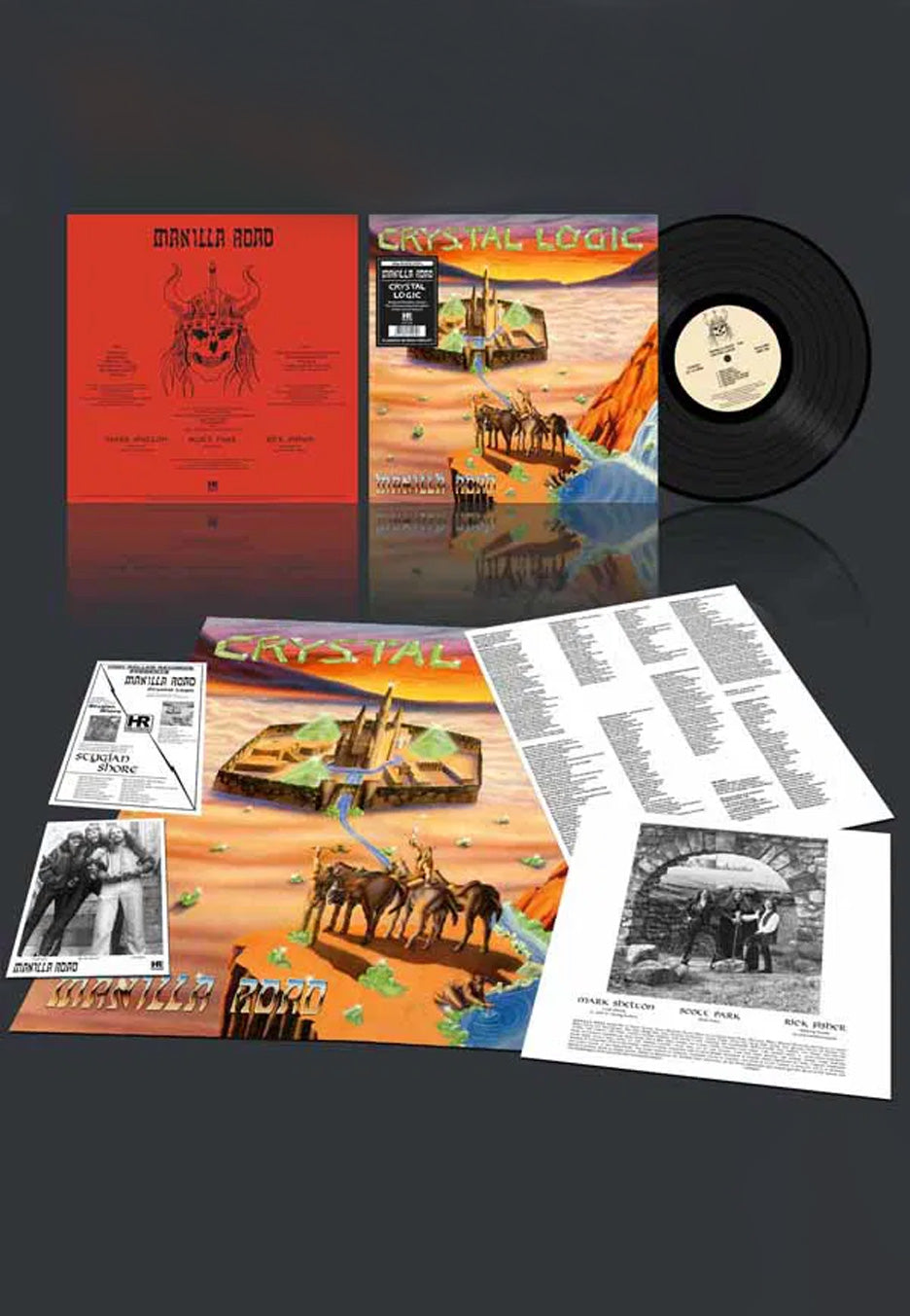 Manilla Road - Crystal Logic - Vinyl | Neutral-Image