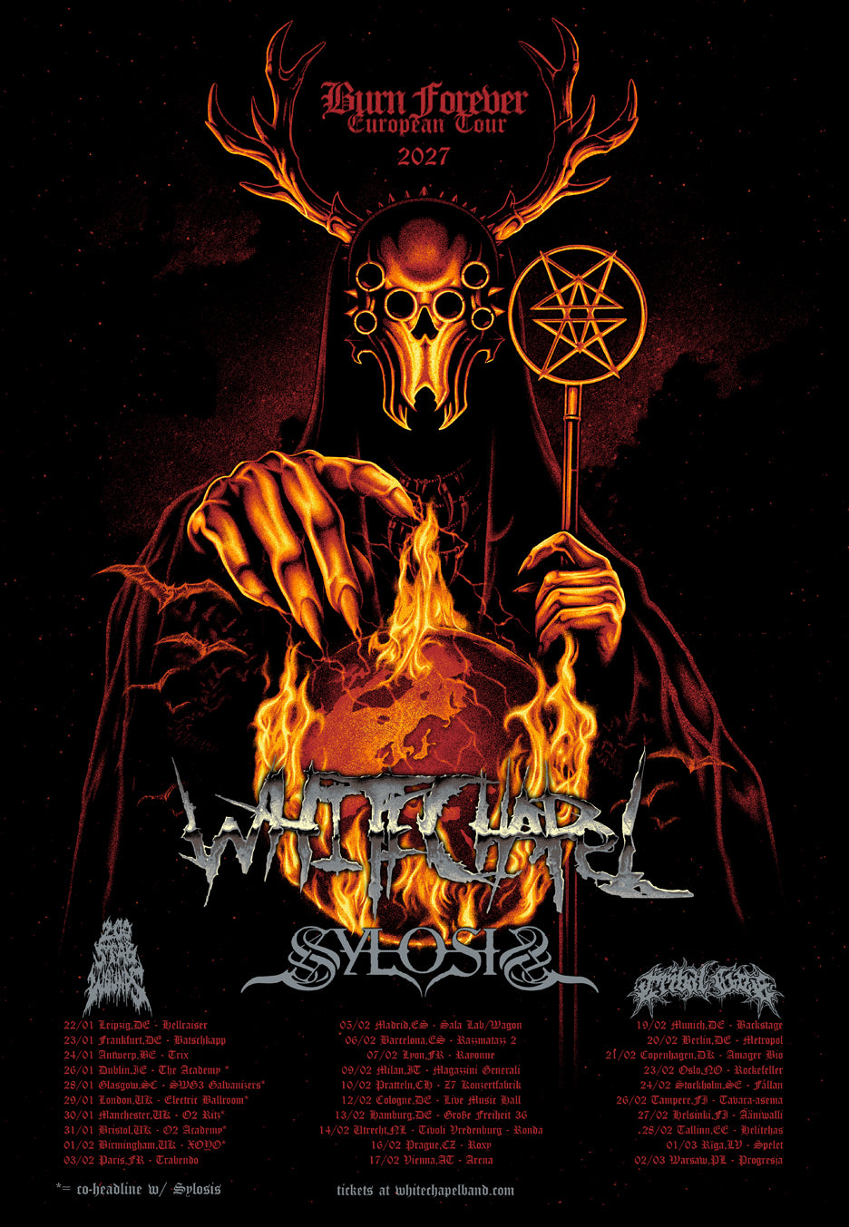 Whitechapel - 23.01.2027 Frankfurt am Main - Ticket | Neutral-Image