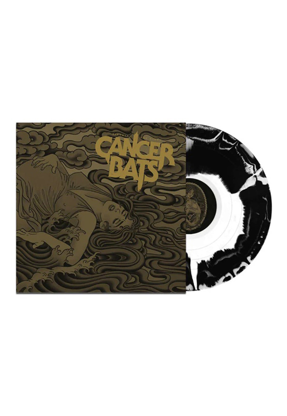 Cancer Bats - Birthing The Giant Ltd. Black/White Corona - Colored Vinyl | Neutral-Image