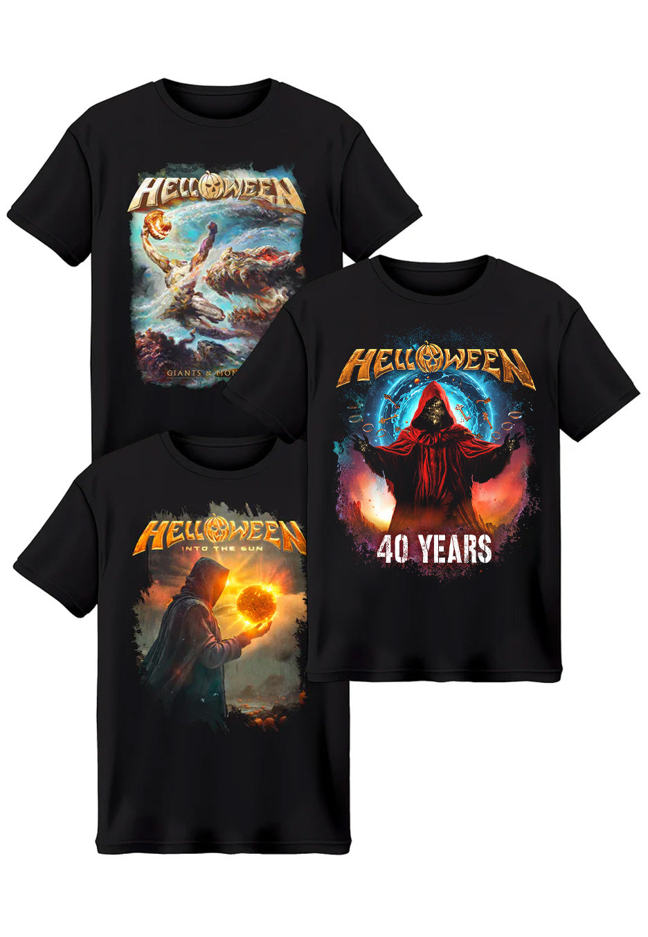 Helloween - Complete 40 Years Giants Sun Special Pack - T-Shirt