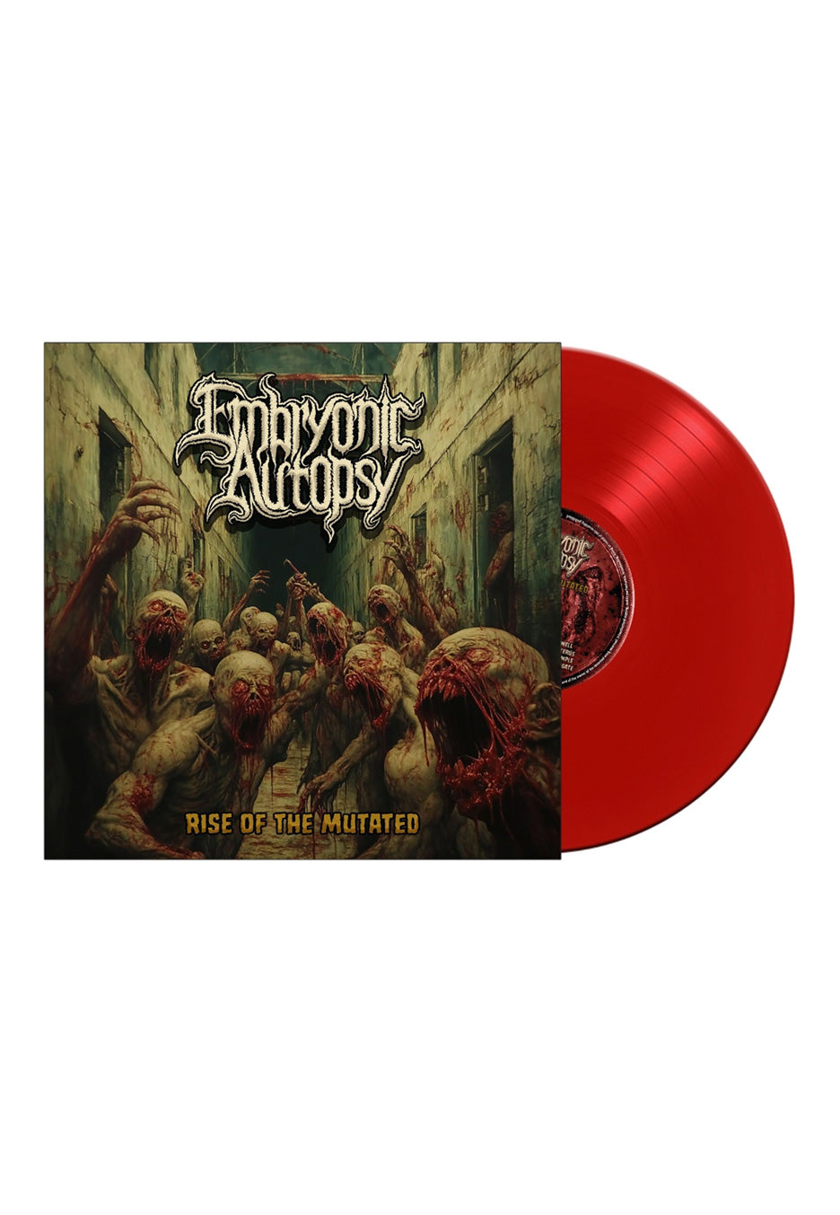 Embryonic Autopsy - Rise Of The Mutated Ltd. Red - Colored Vinyl | Neutral-Image