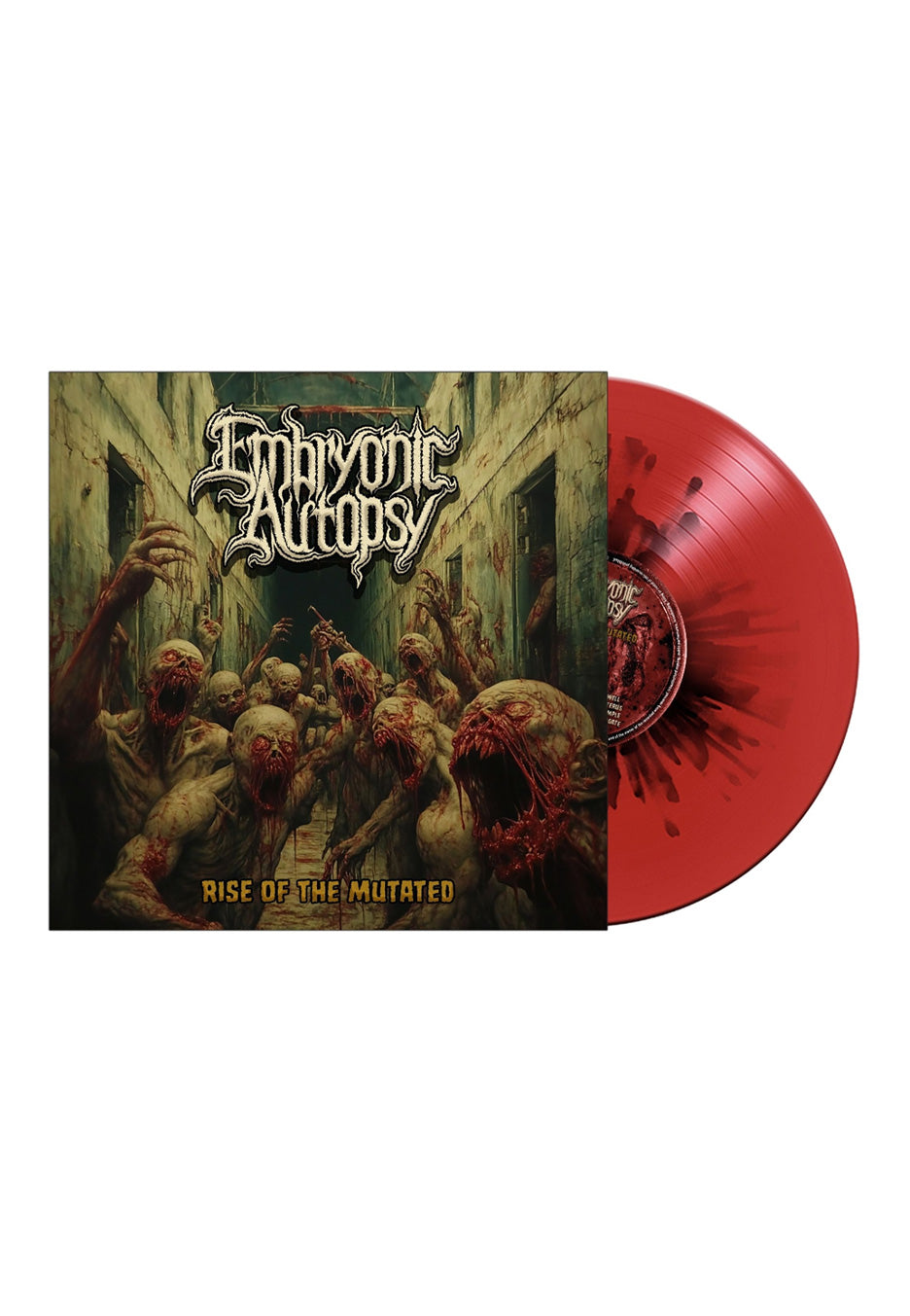 Embryonic Autopsy - Rise Of The Mutated Ltd. Red - Splattered Vinyl | Neutral-Image