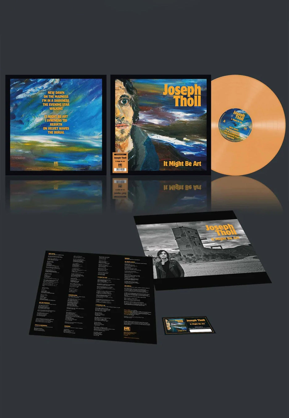 Joseph Toll - It Might Be Art Ltd. Orange - Colored Vinyl | Neutral-Image