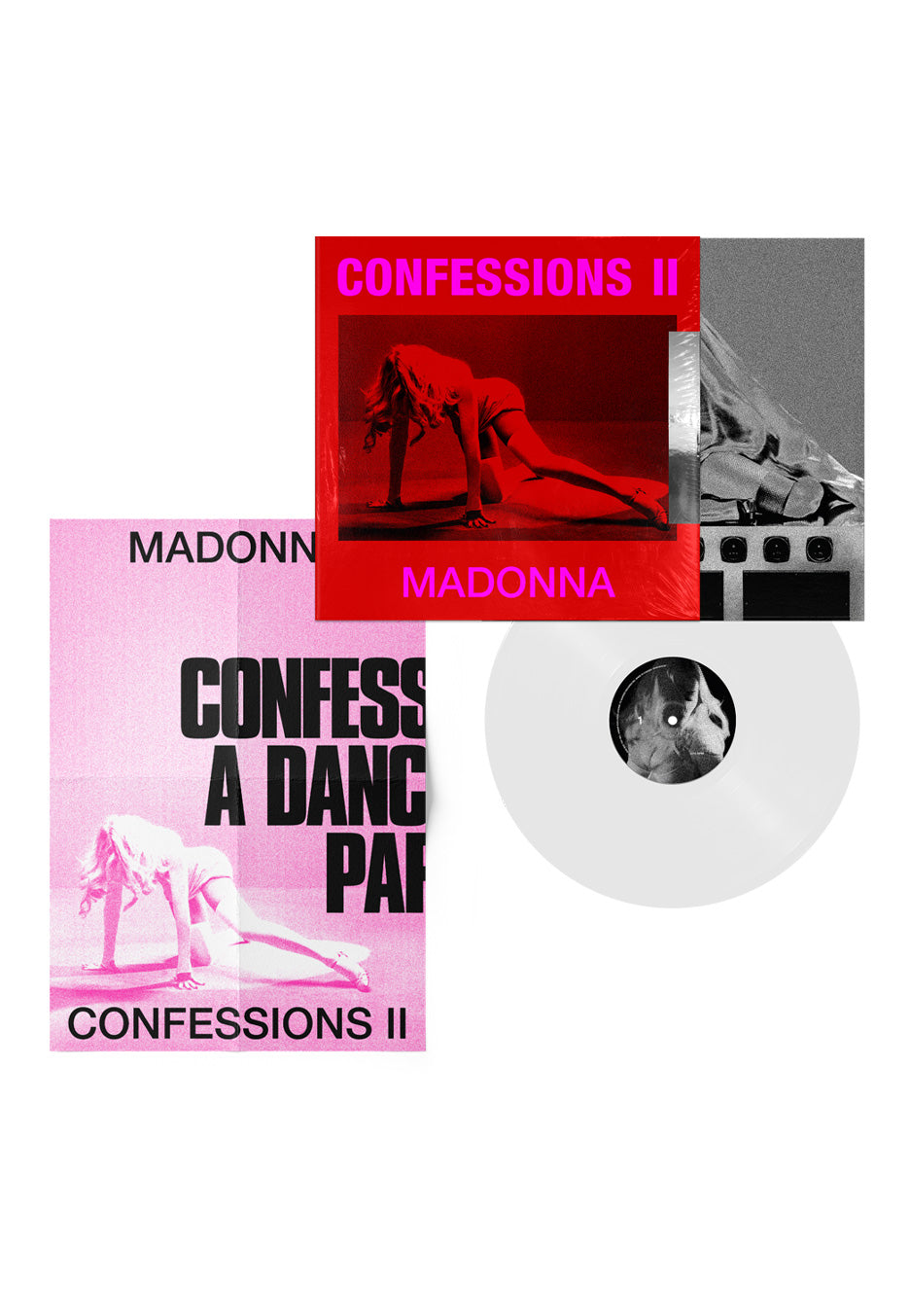 Madonna - Confessions II Ltd. White Indie Exclusive - Colored Vinyl  | Neutral-Image