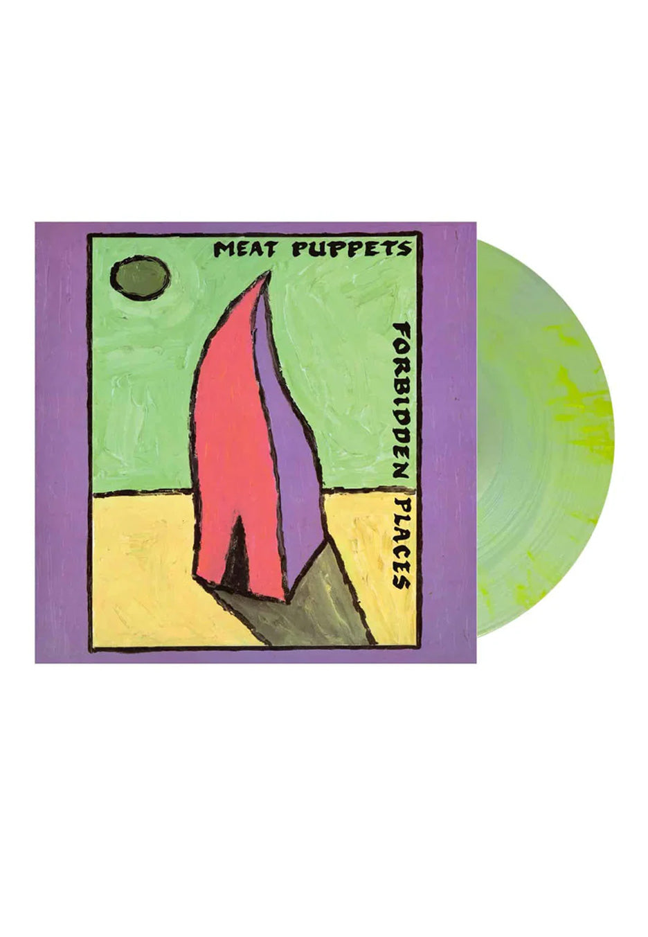 Meat Puppets - Forbidden Places (35th Anniversary) Ltd. Coke Bottle Green/Yellow Swirl - Colored Vinyl | Neutral-Image