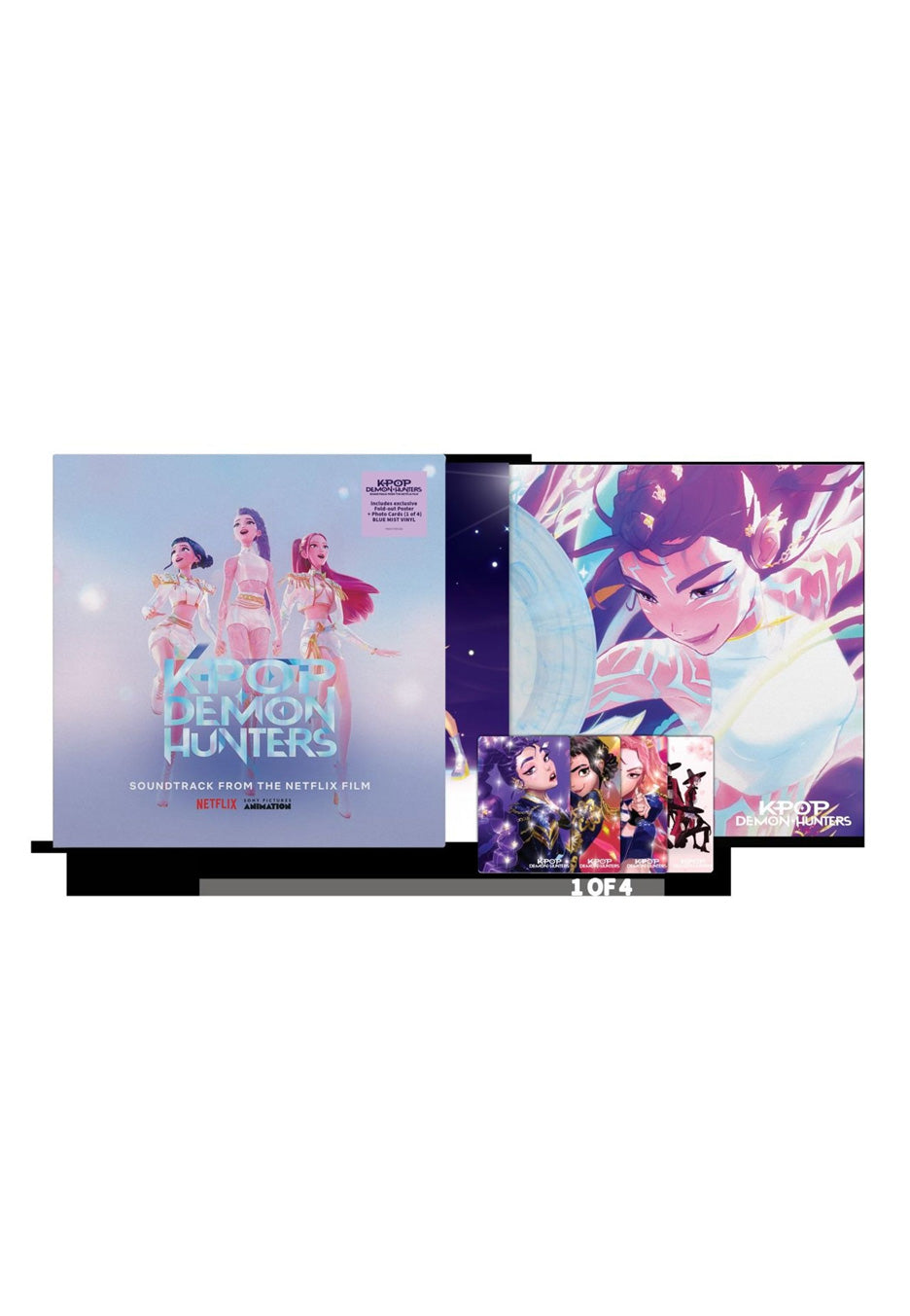 KPop Demon Hunters - KPop Demon Hunters OST (Int. Retail Exclusive Edition) Ltd. Mist Blue - Colored Vinyl | Neutral-Image