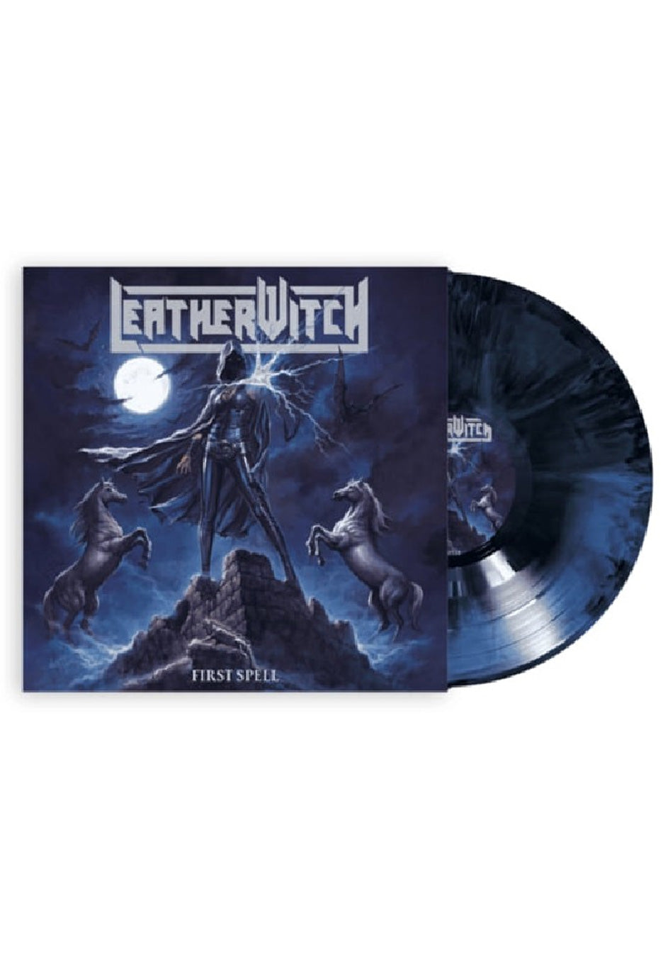 Leatherwitch - First Spell Ltd. Black/Blue - Marbled Vinyl | Neutral-Image