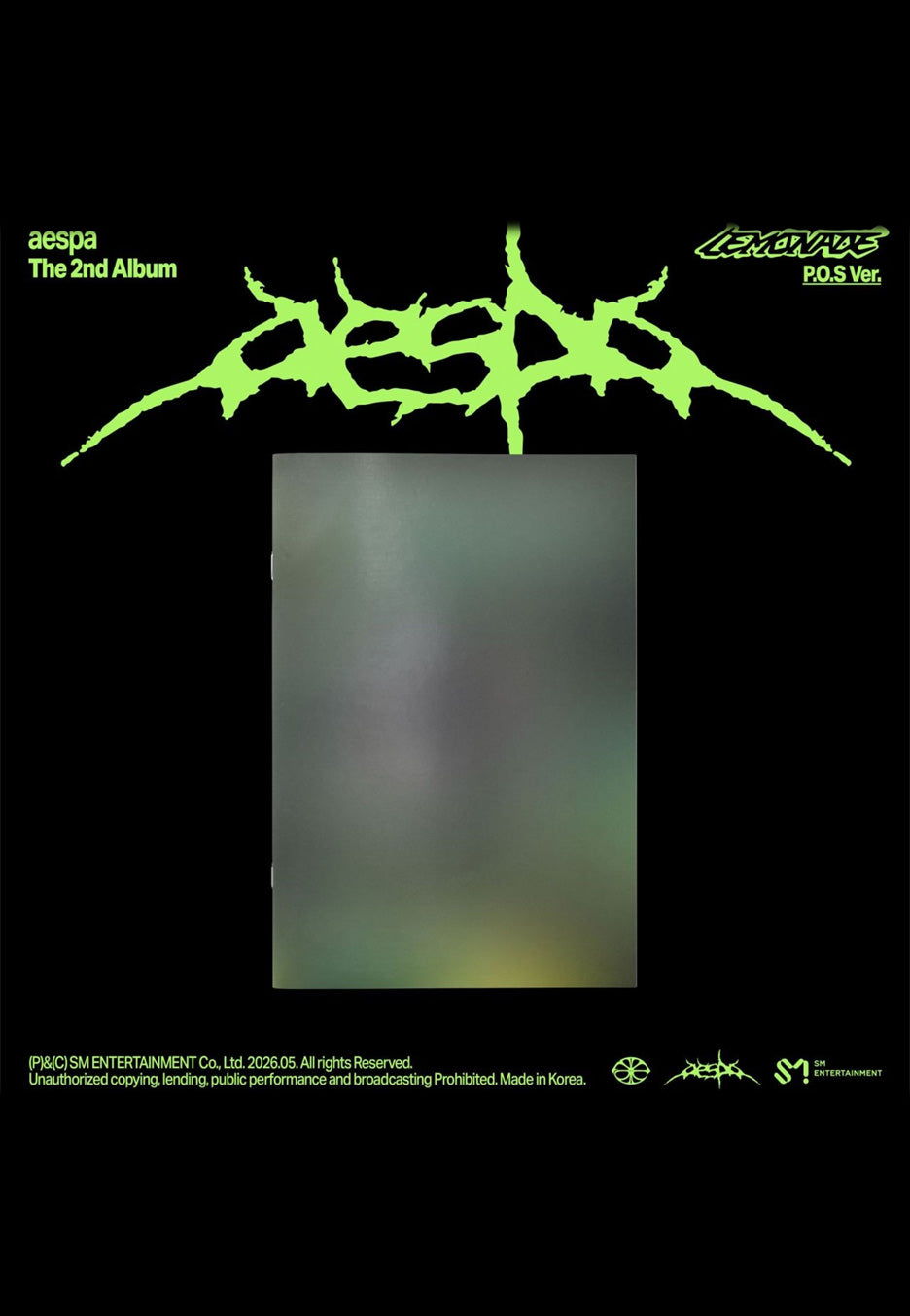 aespa - Lemonade (P.O.S. Version) - CD | Neutral-Image