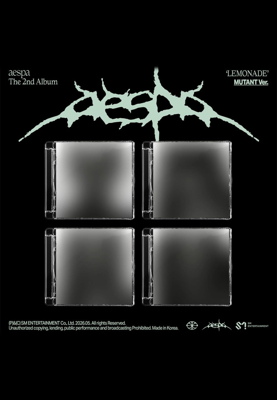 aespa - Lemonade (Mutant Version) - CD | Neutral-Image