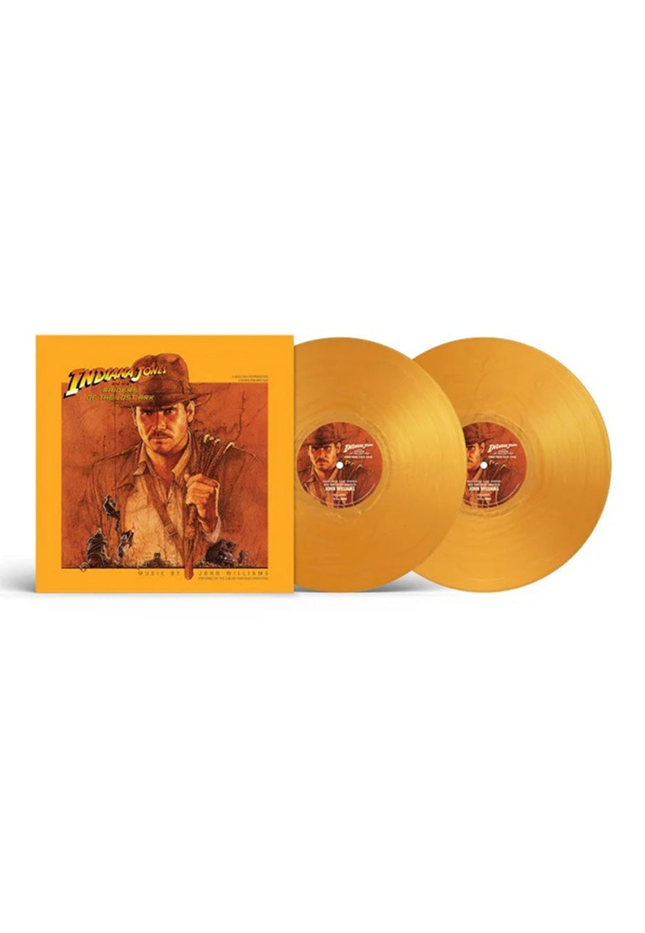 Indiana Jones - Indiana Jones And The Raiders Of The Lost Ark (J. Williams) Ltd. Gold Nugget - Colored 2 Vinyl | Neutral-Image