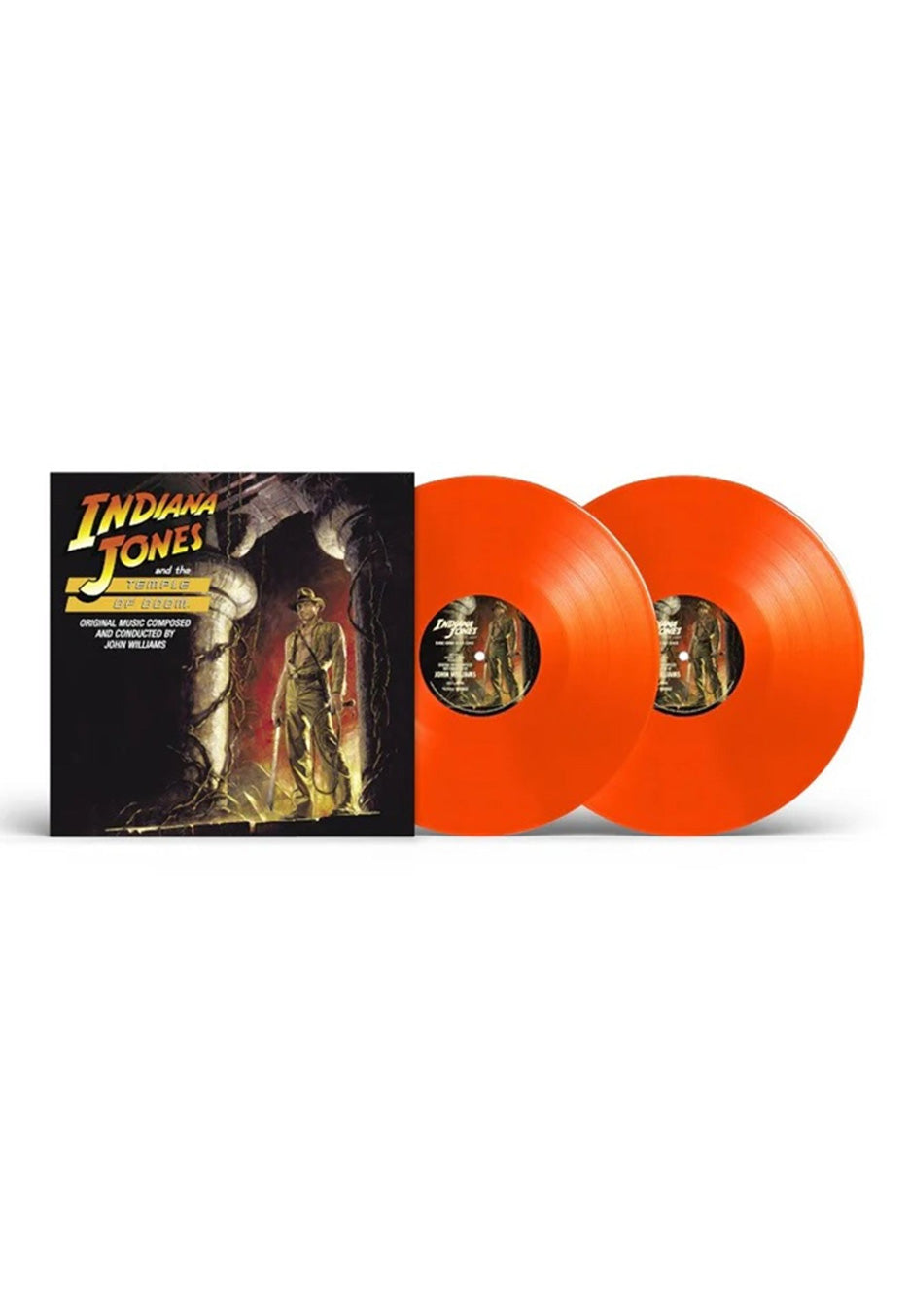 Indiana Jones - Indiana Jones And The Temple Of Doom (John Williams) Ltd. Orange - Colored 2 Vinyl | Neutral-Image