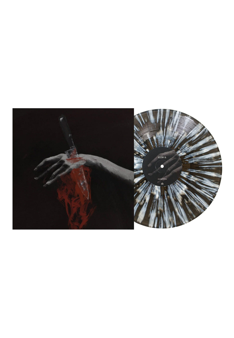 Counterparts - Nothing Left To Love Ltd. Black Ice w/ White - Splattered Vinyl | Neutral-Image