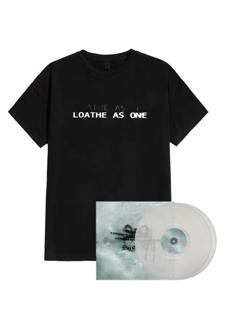 Loathe - A Stranger To You Ltd. Total Clear - Colored 2 Vinyl + Dotted - T-Shirt