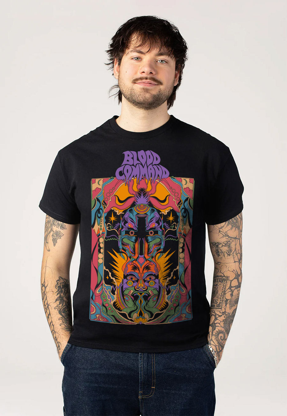 Blood Command - Facemelter - T-Shirt | Men-Image