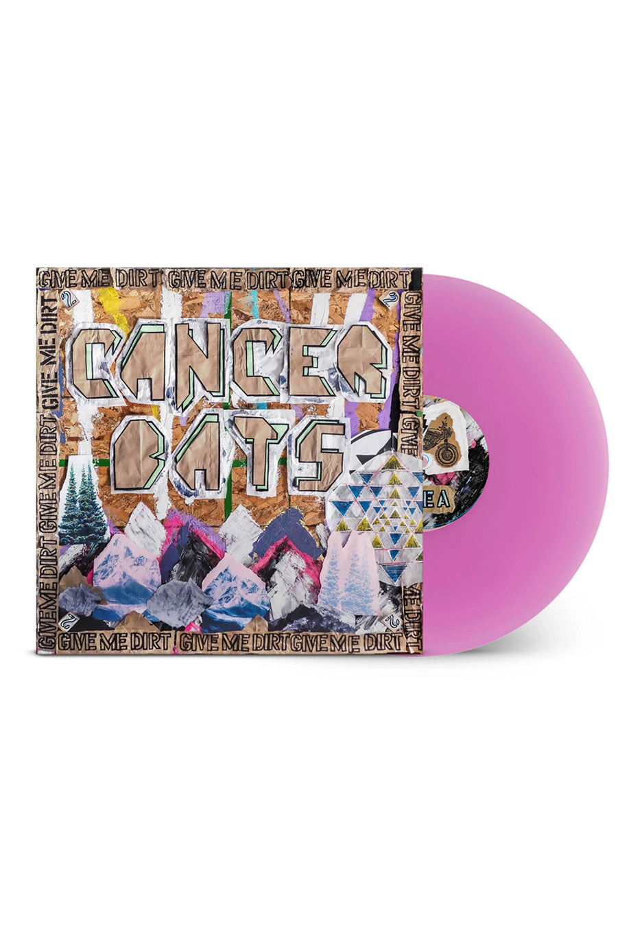 Cancer Bats - Give Me Dirt Ltd. Transparent Pink - Colored Vinyl | Neutral-Image