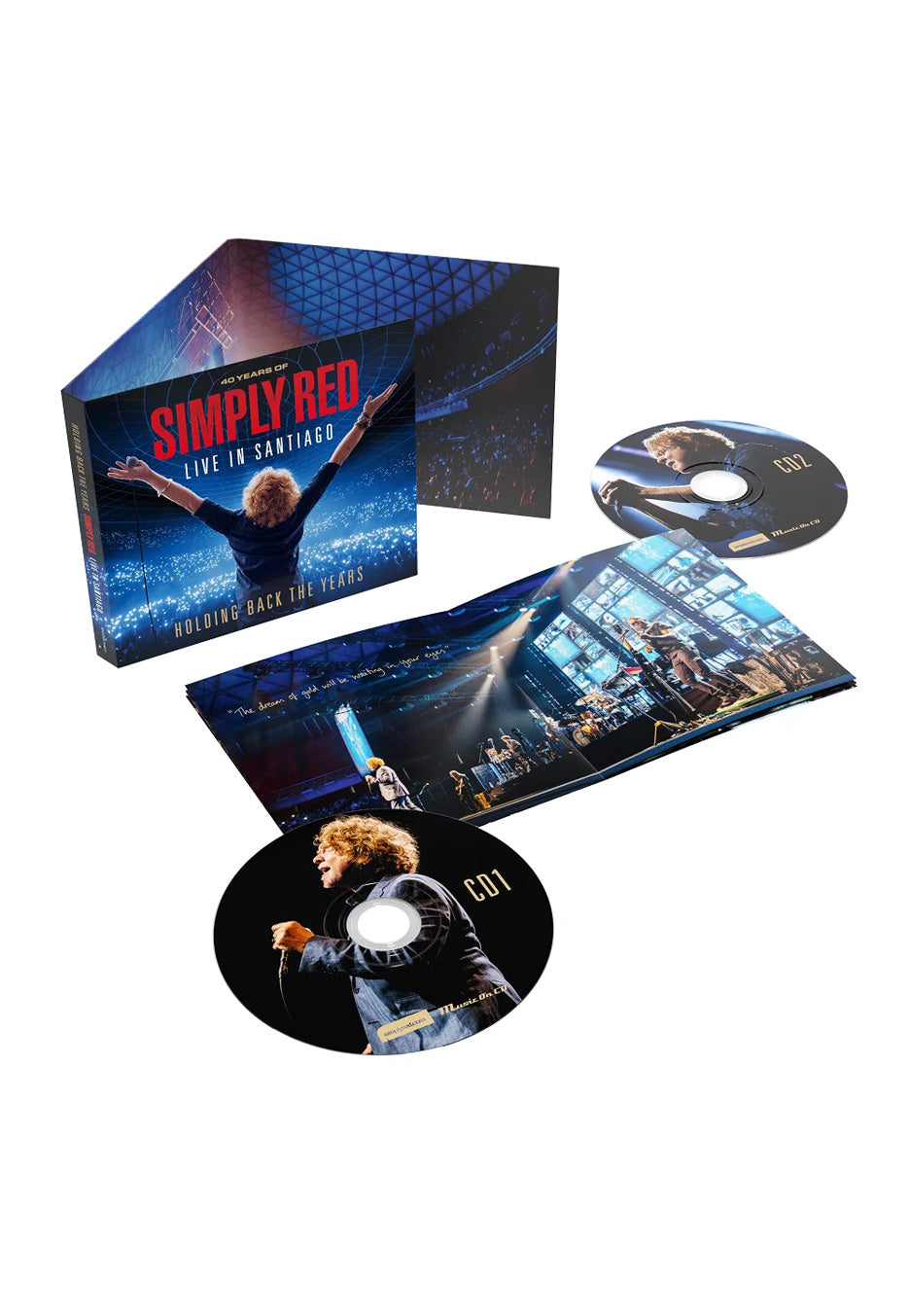 Simply Red - Holding Back The Years: Live In Santiago - Digipak 2 CD | Neutral-Image