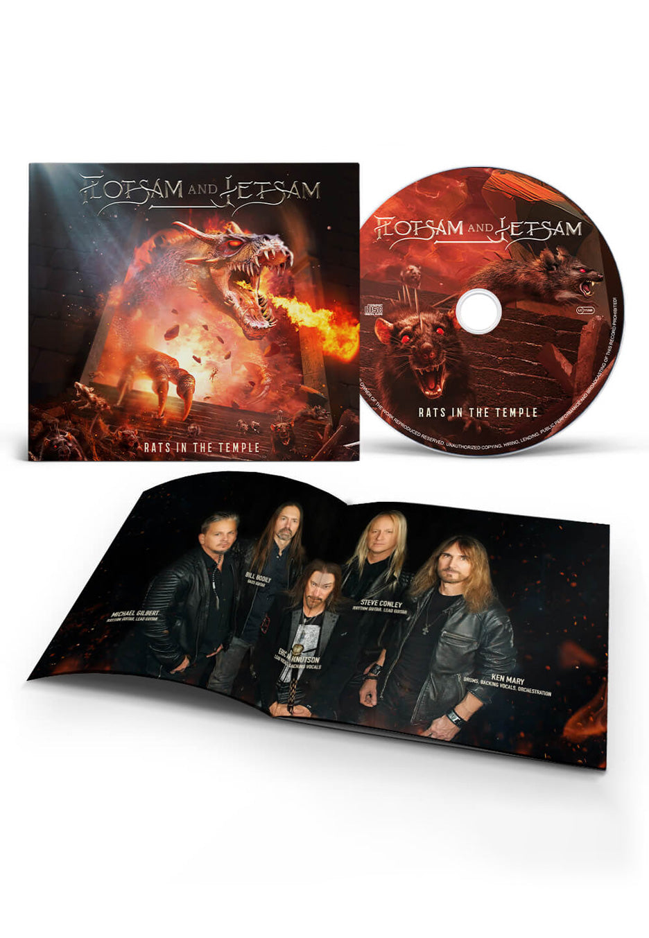 Flotsam And Jetsam - Rats In The Temple - Digipak CD | Neutral-Image