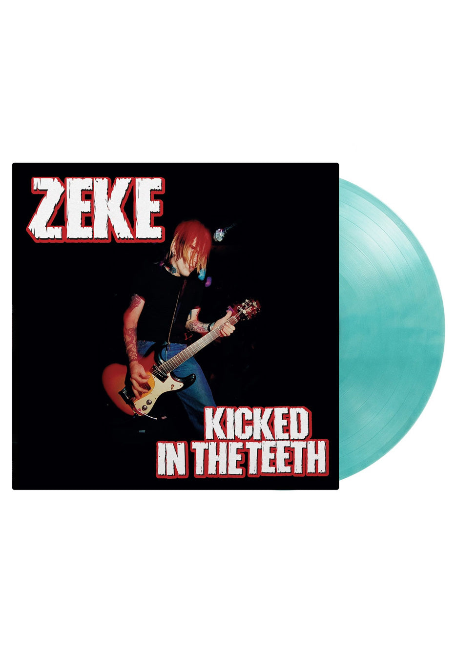 Zeke - Kicked In The Teeth Ltd. Crystal Clear/Turquoise - Marbled Vinyl | Neutral-Image