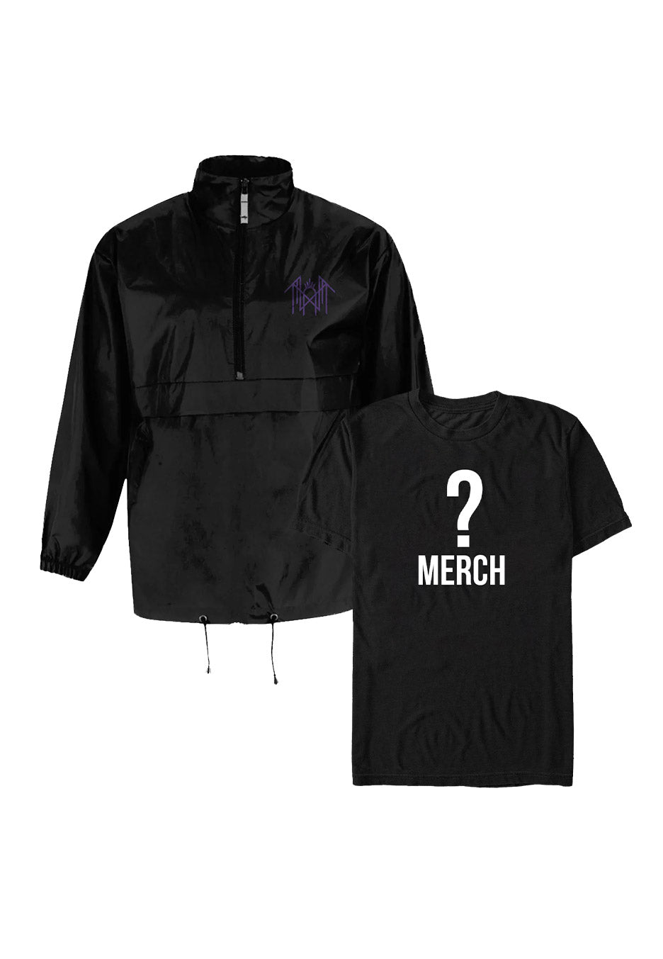 Sleep Token - Death Metal Logo Pullover - Windbreaker plus Surprise T-Shirt