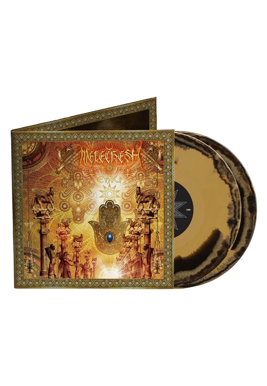 Melechesh - Enki Ltd. Gold/Black - Colored 2 Vinyl | Neutral-Image