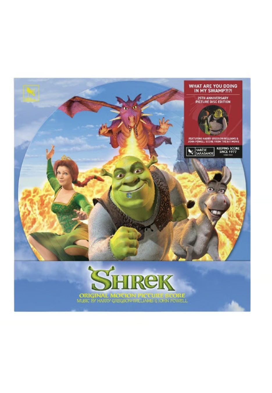 Shrek - Shrek Original Motion Picture Score (Ltd. 25th Anniversary Edition) - Picture Vinyl | Neutral-Image