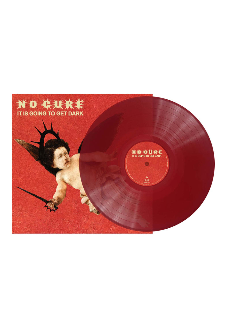No Cure - It Is Going To Get Dark Transparent Red - Colored Vinyl | Neutral-Image