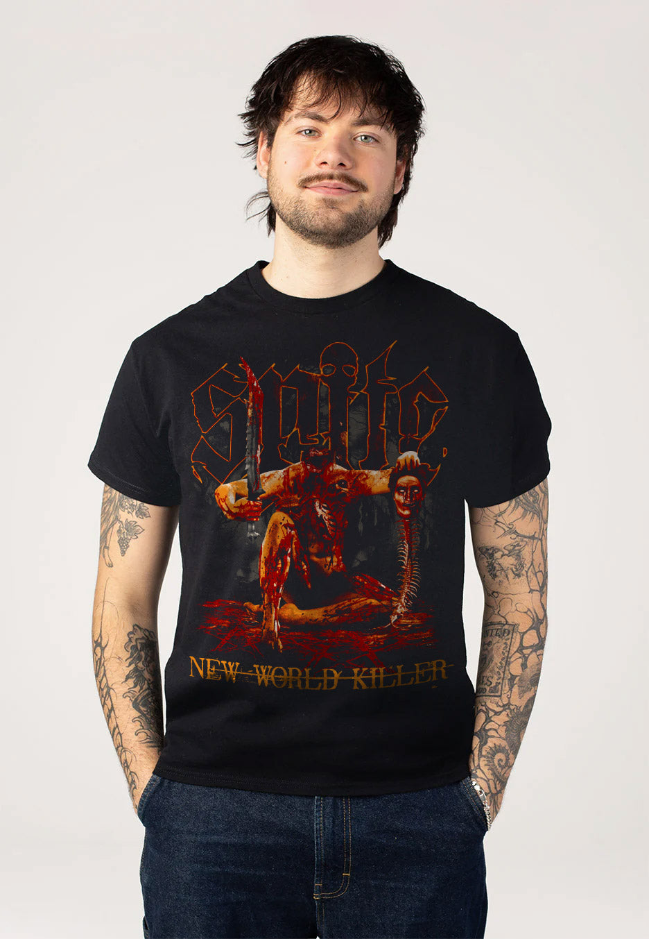 Spite - Sever Skull - T-Shirt | Men-Image