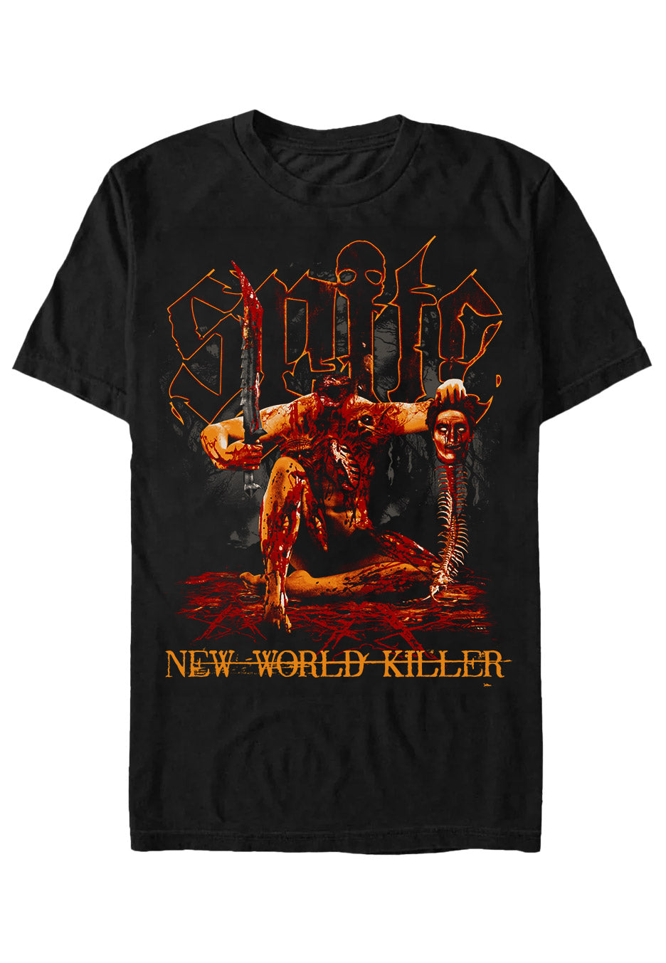 Spite - Sever Skull - T-Shirt | Neutral-Image