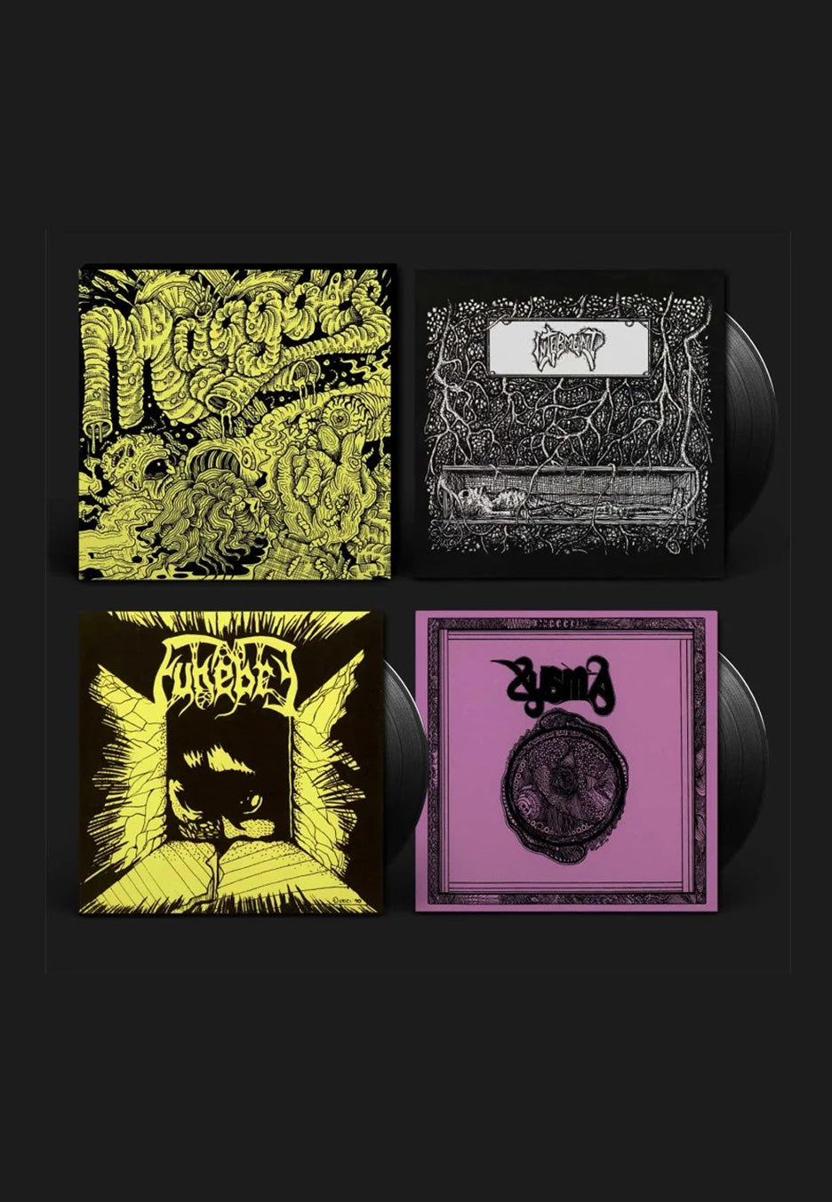 Xysma - Maggots: Original Artyfacts - 3 7 Inch Box Set | Neutral-Image