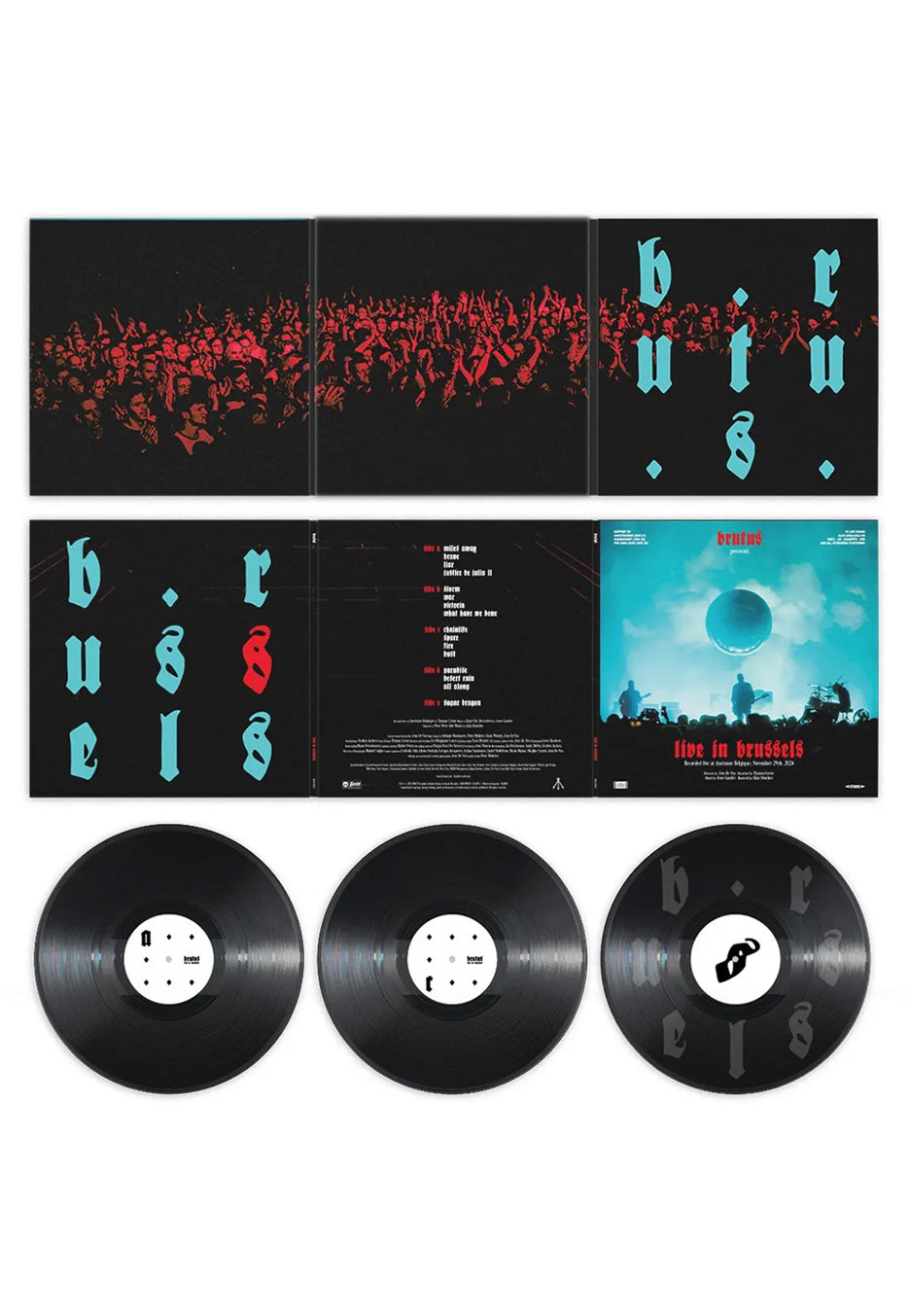 Brutus - Live In Brussels - 3 Vinyl | Neutral-Image