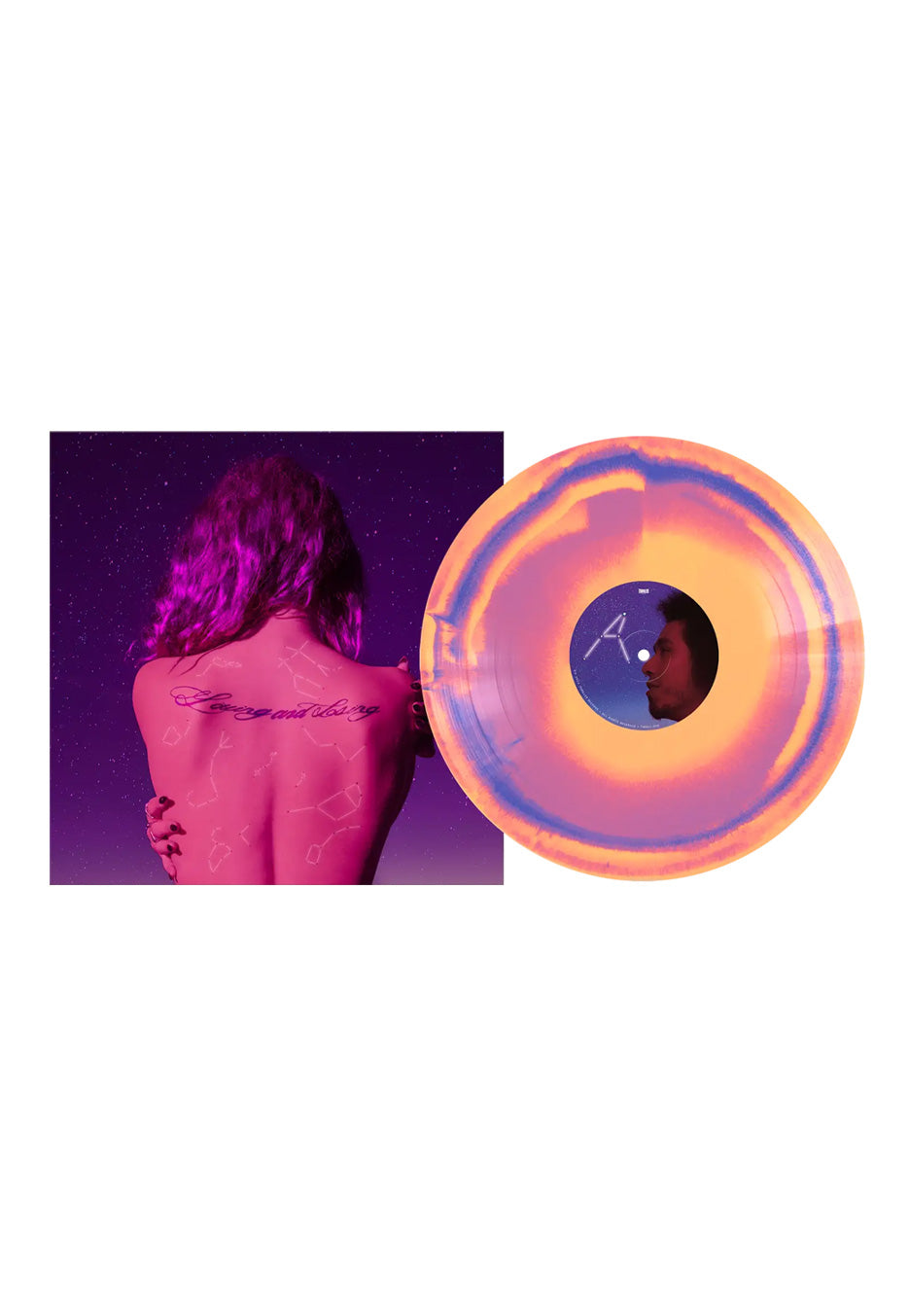 Honey Revenge - Loving and Losing Yellow & Purple Smush - Colored Vinyl | Neutral-Image