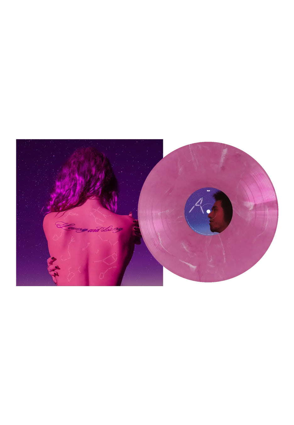 Honey Revenge - Loving and Losing Pink - Marbled Vinyl | Neutral-Image