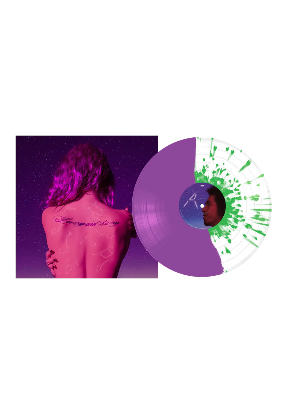 Honey Revenge - Loving and Losing Poisen Apple Split - Splattered Vinyl | Neutral-Image