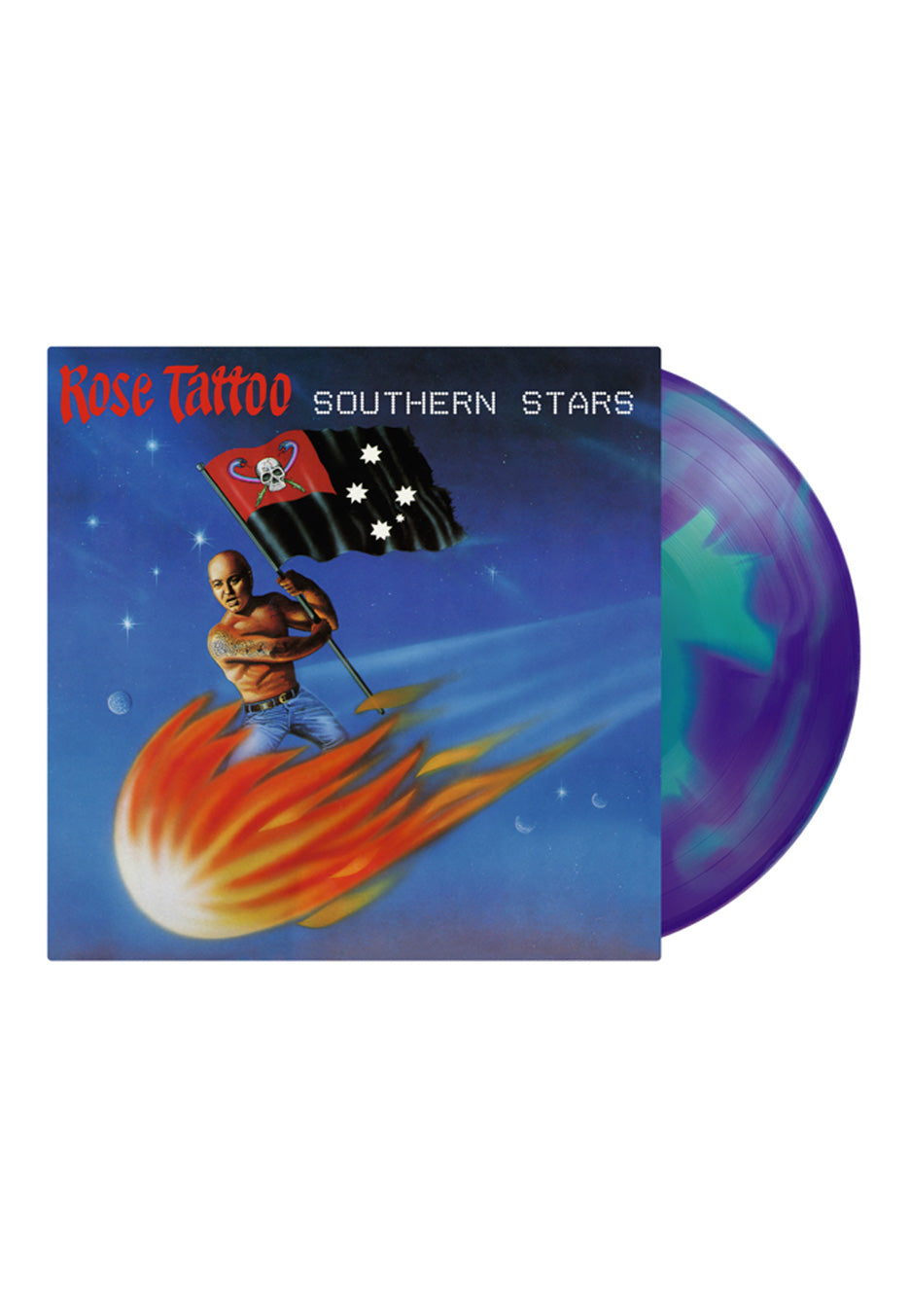 Rose Tattoo - Southern Stars Ltd. Turquoise/Blue Swirl - Colored Vinyl | Neutral-Image