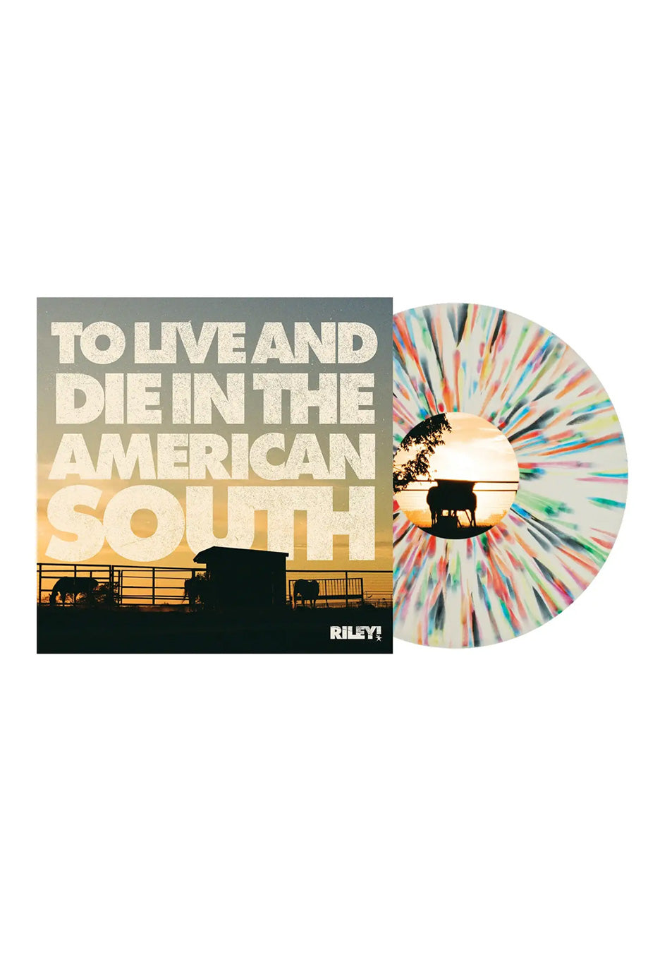 Riley! - To Live And Die In The American South Ltd. Bone w/ Rainbow - Splattered Vinyl | Neutral-Image