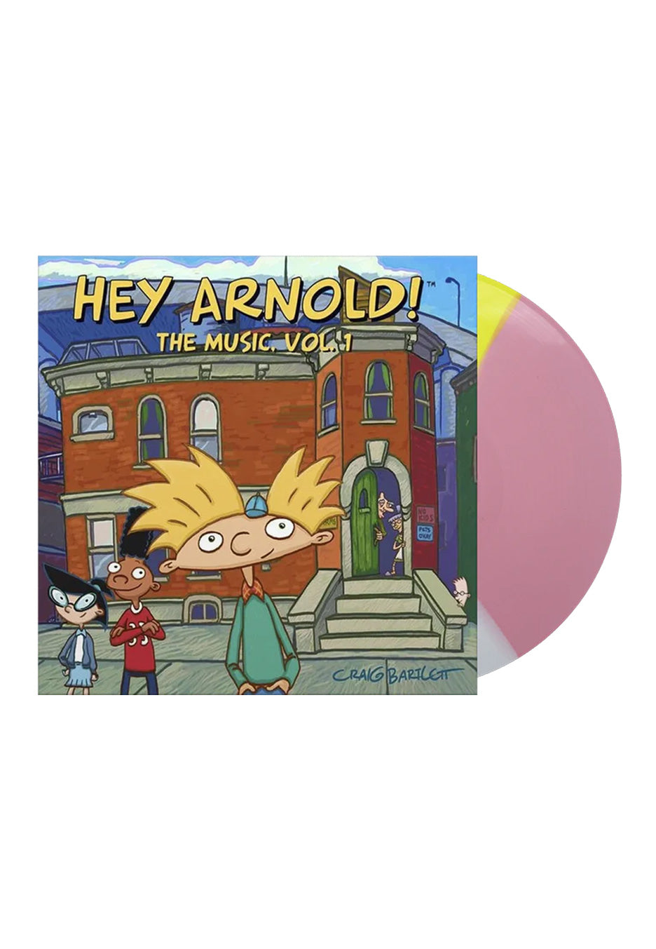 Hey Arnold - Hey Arnold! The Music, Vol. 1 (Jim Lang) Ltd. Helga Pie Chart - Colored Vinyl | Neutral-Image