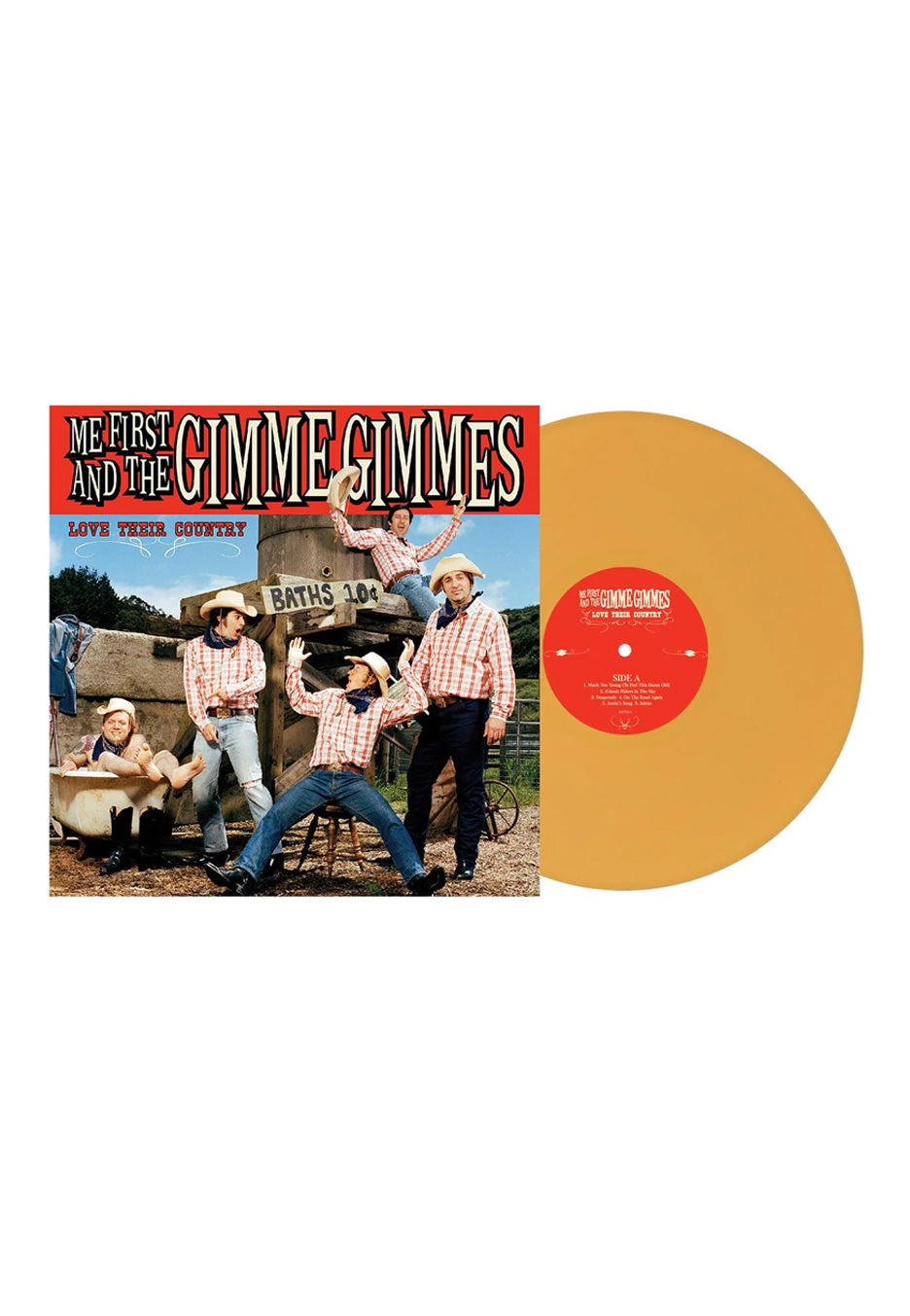 Me First And The Gimme Gimmes - Love Their Country Ltd. Mustard - Colored Vinyl | Neutral-Image