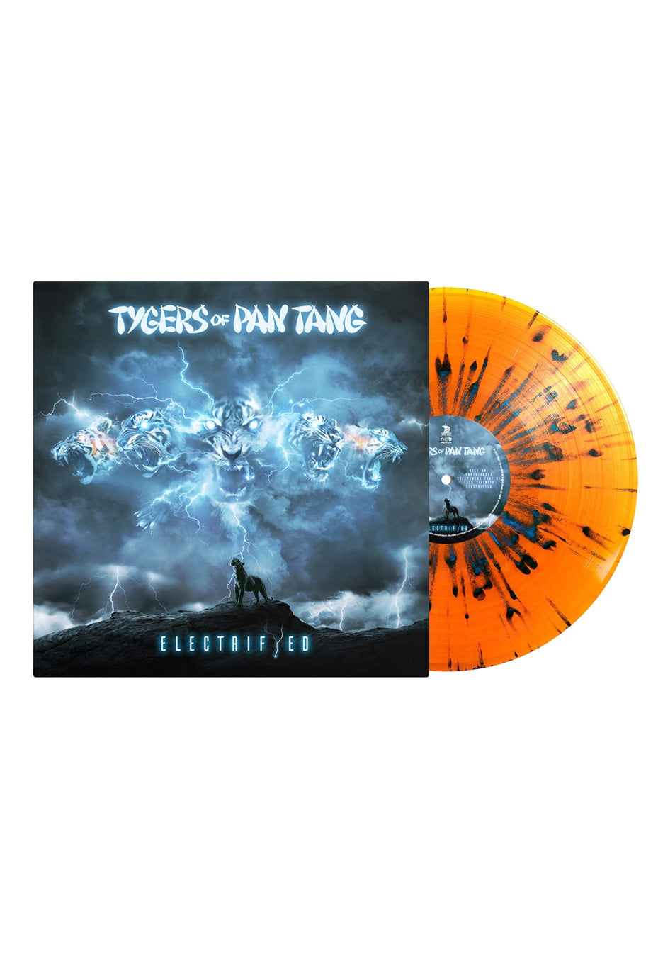Tygers Of Pan Tang - Electrifyed Ltd. Transparent Orange w/ Blue - Splattered Vinyl | Neutral-Image